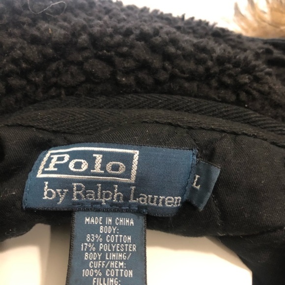 Ralph Lauren Polo Fur jacket with patches RARE - Picture 6 of 6